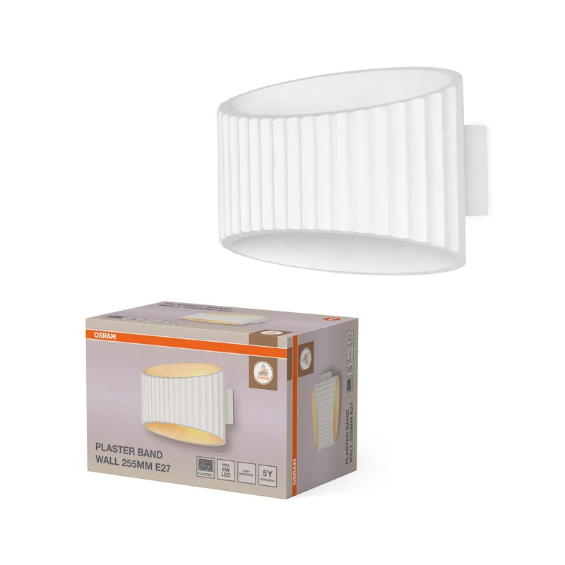 OSRAM DECOR Plaster Band Wall Wandleuchte 255 1xE27