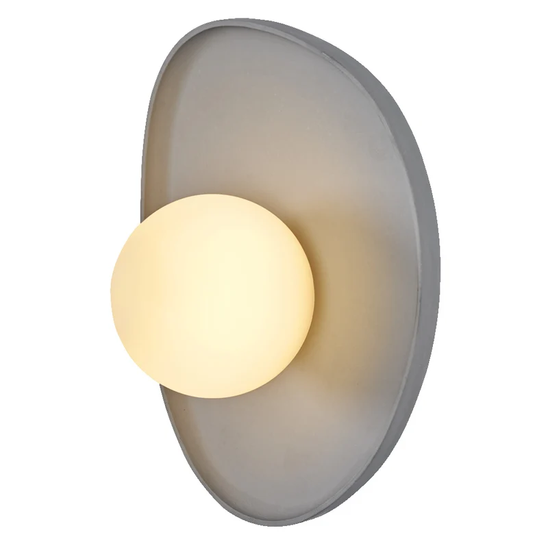OSRAM DECOR Concrete Nest Wandleuchte Grau, G9