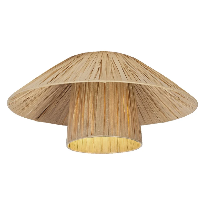 OSRAM DECOR Bamboo Paper Hut Deckenleuchte Braun, 400mm, E27