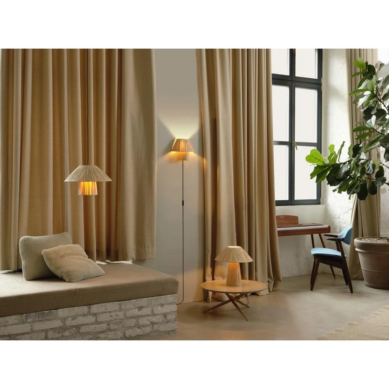 OSRAM DECOR Bamboo Paper Hut Pendant Pendelleuchte 400 E27 Brown