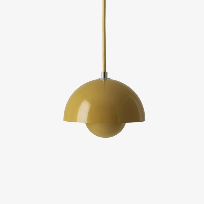 VP10 Flowerpot Pendelleuchte Mustard - &Tradition