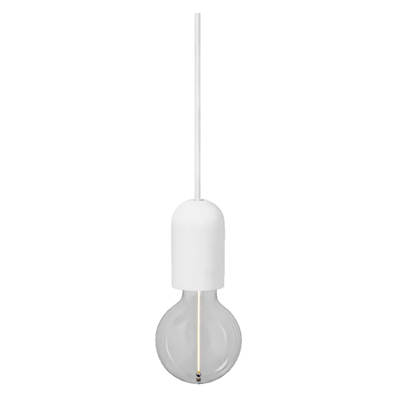 OSRAM Vintage 1906® Pendelleuchte ROUND PLASTER E27, weiß