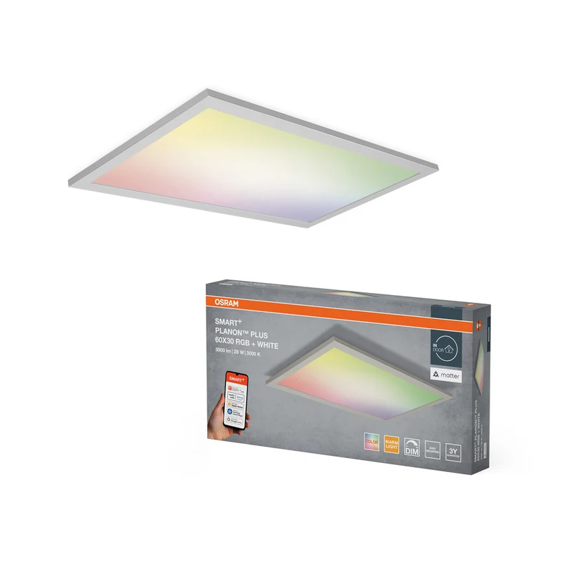OSRAM Matter SMART+ PLANON PLUS LED Panel mehrfarbig 600X300