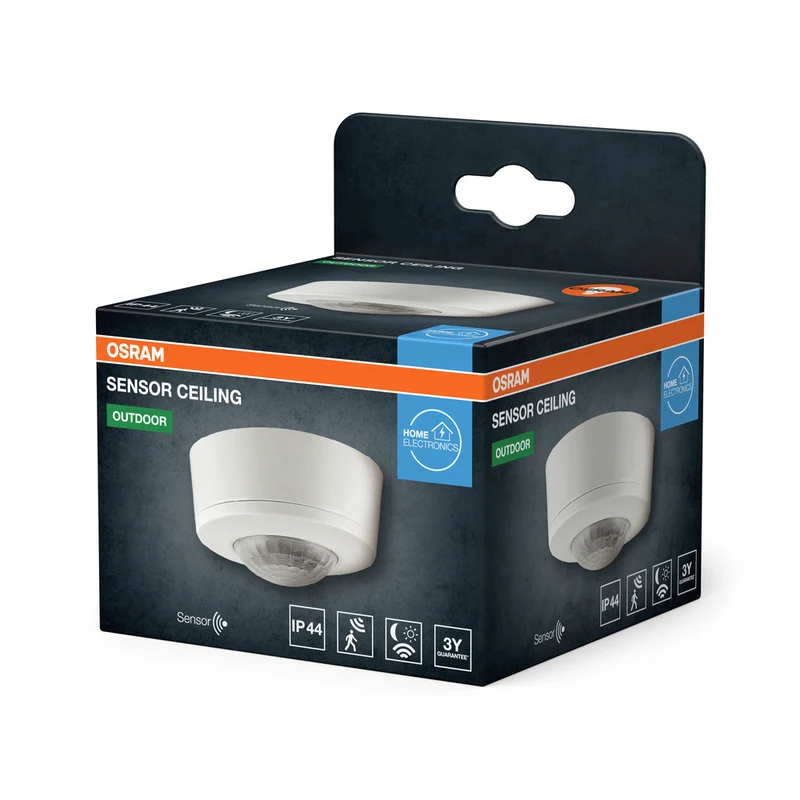 OSRAM Sensor Bewegungs-und Lichtsensor Decke 360Grad IP44