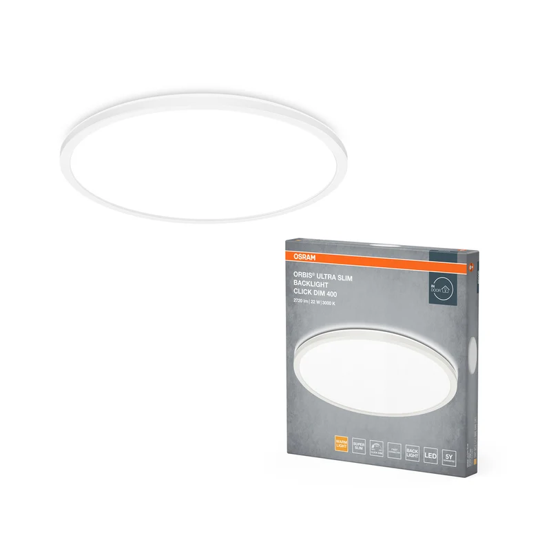 OSRAM ORBIS ClickDim Deckenleuchte 400mm, dimmbar, weiß