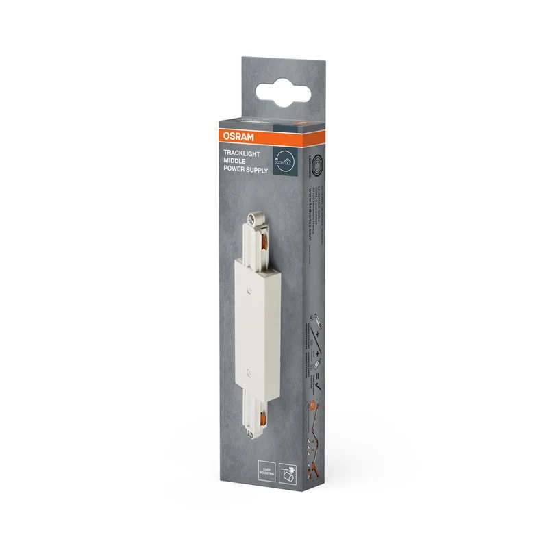 OSRAM TRACKLIGHT Einspeisung Stromschiene mittig weiß
