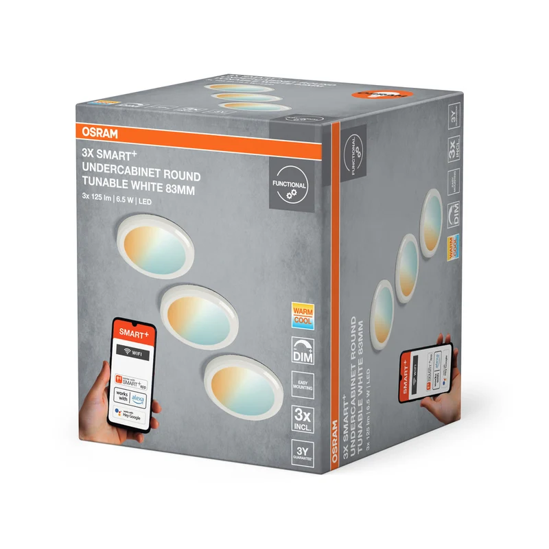 OSRAM SMART+ WIFI Unterschrankleuchte, weiß, 6,5W, 375lm