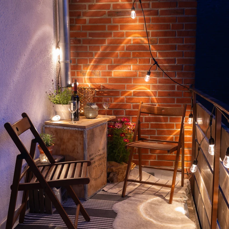 OSRAM SMART+ Outdoor WiFi-Lichterkette, 4,5W, schwarz