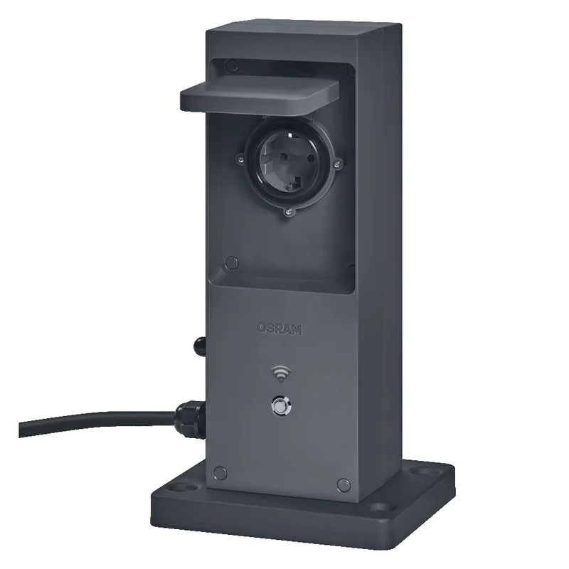 OSRAM SMART+ Wifi Outdoor Terminal inkl. WLAN-Repeater und smarte Steckdosen, Anthrazit, 230V