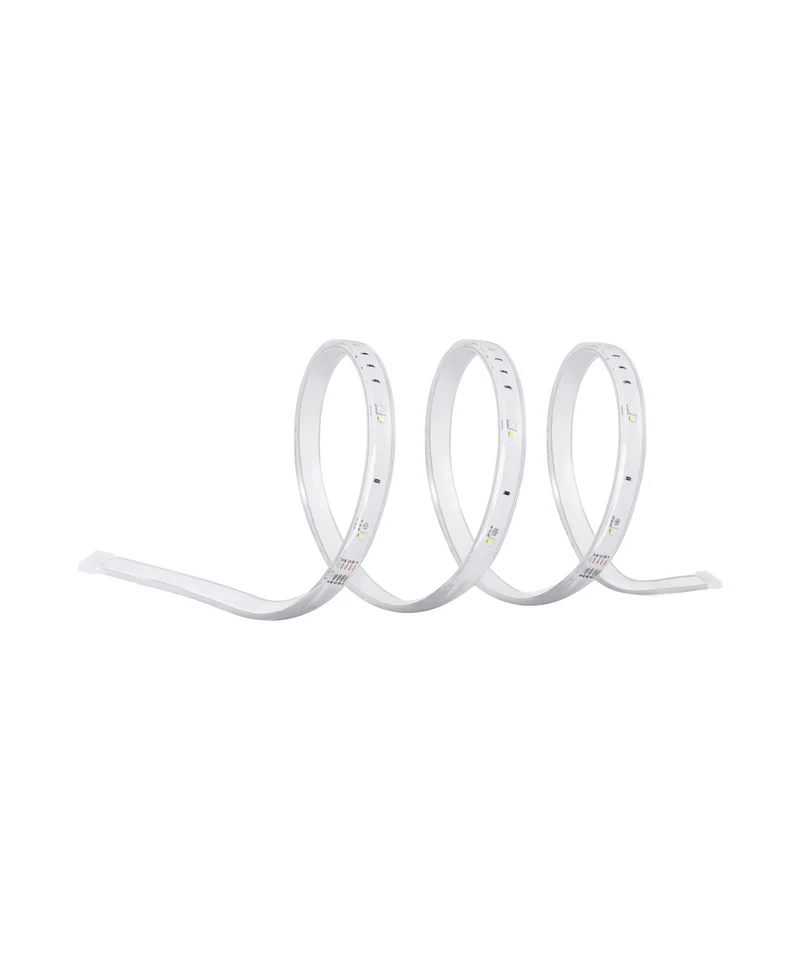OSRAM SMART+ Zigbee flexible Outdoor-LED-Strips mit RGBW dimmbar, in Transparent aus Silikon, IP65-Schutz, für Terrasse und Balkon