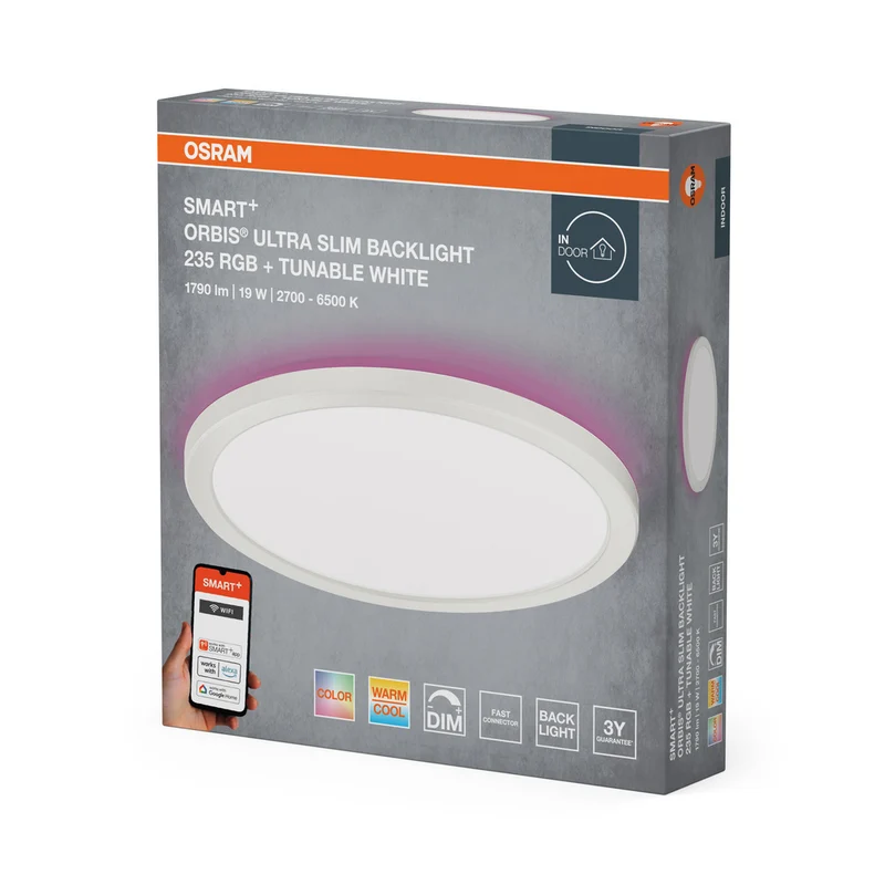 OSRAM SMART+ WiFi-Panelleuchte, weiß, 19W, 1790lm, 235mm
