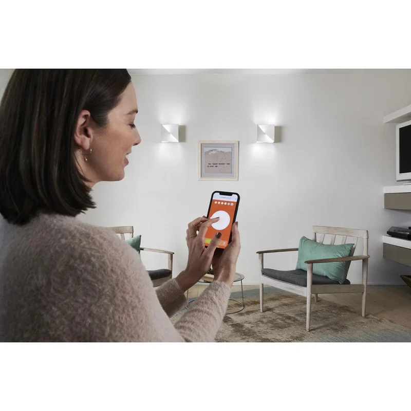 OSRAM Matter SMART+ ORBIS SWAN LED Wandleuchte 20x20cm Tunable Weiß 23W / 3000-6500K weiß