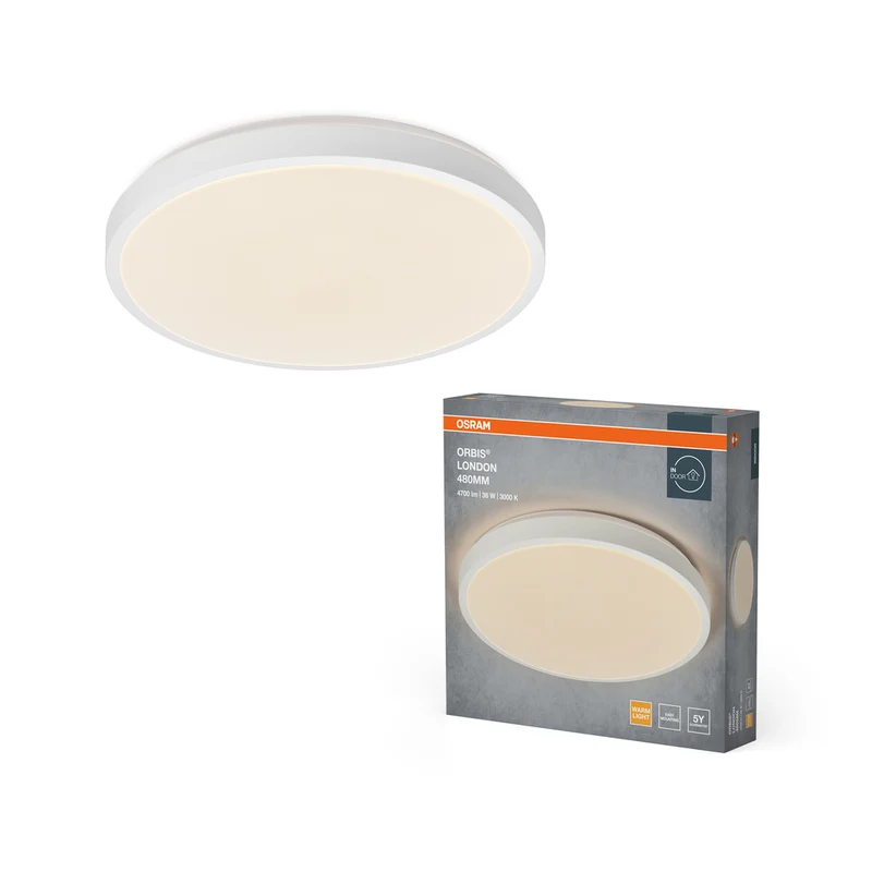 OSRAM ORBIS LONDON Deckenleuchte, weiß, 36W, 4150lm