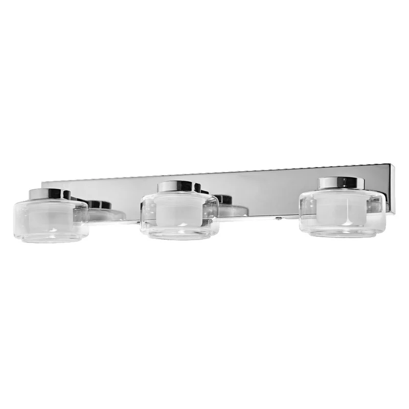 OSRAM ORBIS Flame Badezimmer Wandleuchte 16.5W Click CCT IP44 Chrome