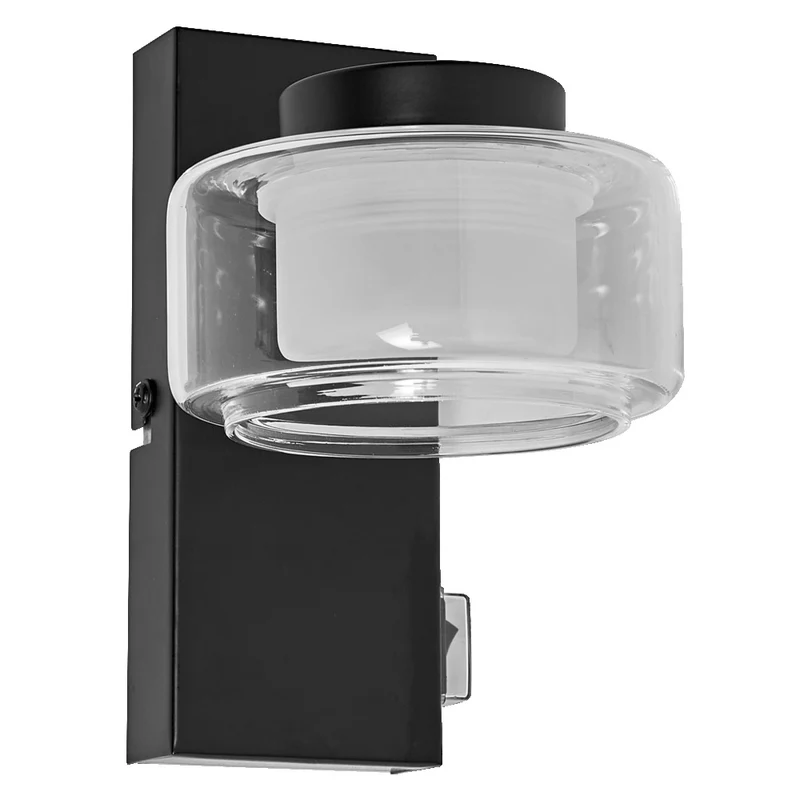 OSRAM ORBIS Flame Badezimmer Wandleuchte 5.5W Click CCT IP44 schwarz