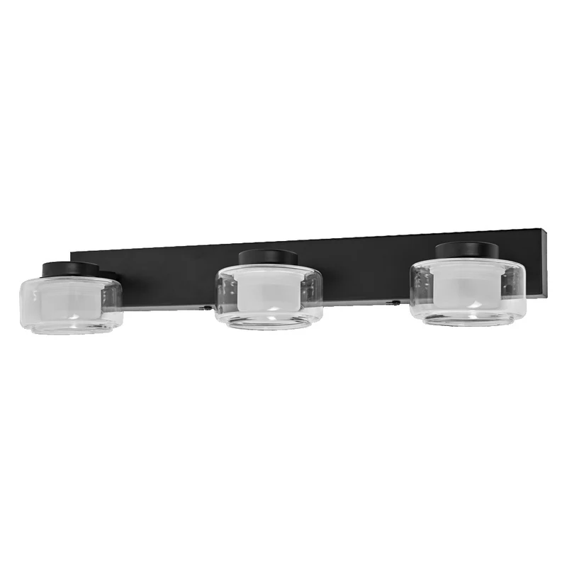 OSRAM ORBIS Flame Badezimmer Wandleuchte 16.5W Click CCT IP44 schwarz