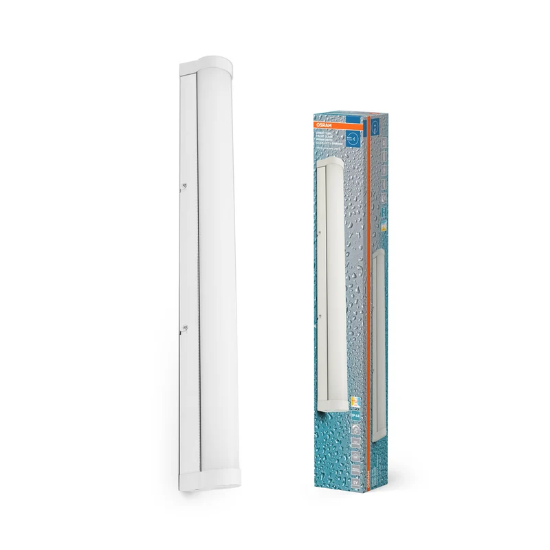 OSRAM ORBIS Tube Badezimmer Spiegel-/Wandleuchte Frost-Glas 12W 60cm weiß