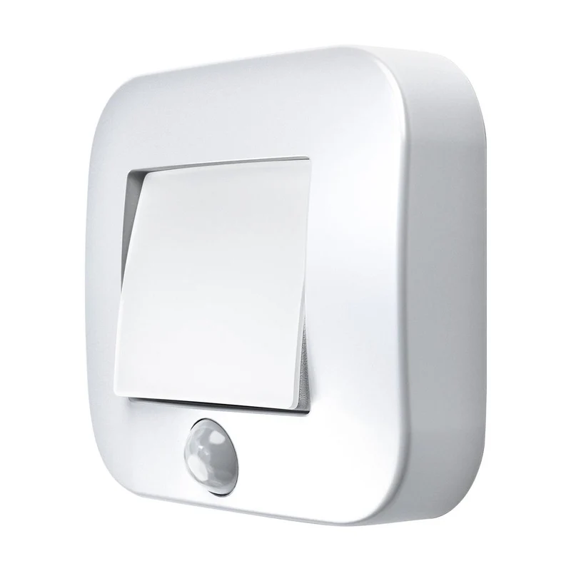 OSRAM NIGHTLUX® Hall Batterie LED Nachtlicht mit Sensor 0,3W / 4000K Kaltweiß, weiß