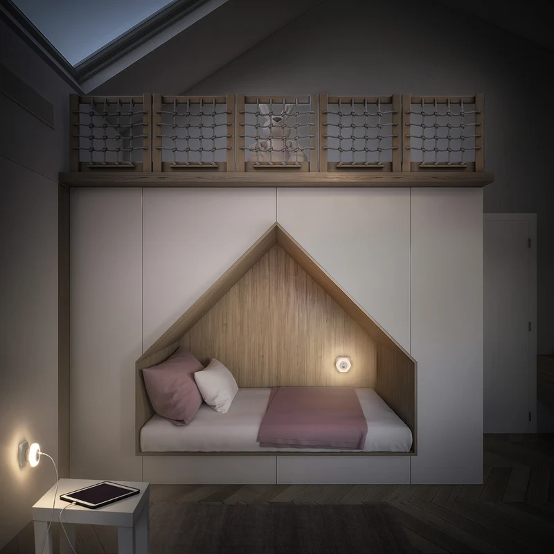 OSRAM LUNETTA HEXAGON Steckdosen-Nachtlicht, 5W, 5lm