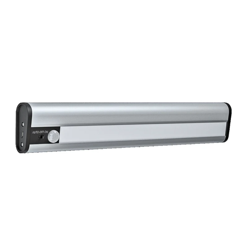 OSRAM LED Batteriebetriebene Leuchte, Leuchte für Innenanwendungen, Bewegungssensor, Tag-Nacht-Sensor, Kaltweiß, 300,0 mm x 50,0 mm x 22,0 mm, Linear LED Mobile USB