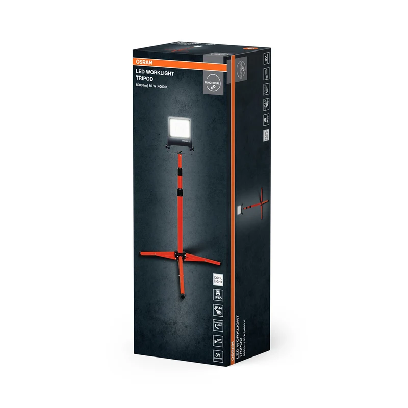 OSRAM WORKLIGHTS Baustrahler TRIPOD 1X50 W 4000 K