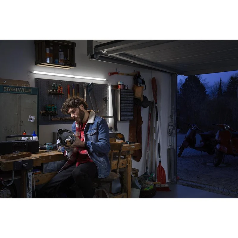 OSRAM LED Switch Batten Lichtleiste / Unterbauleuchte, 60cm, 8W, 900lm, 4000K, Kaltweiß