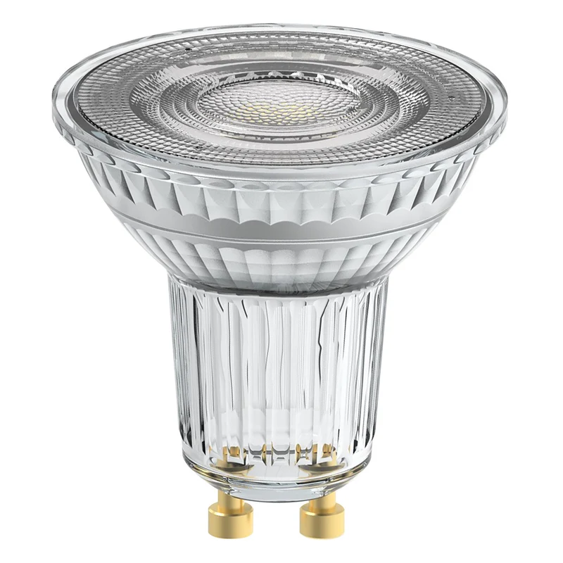 OSRAM Dimmbare PAR16 LED Reflektorlampe mit GU10 Sockel, Warmweiss (2700K), Glas Spot, 3.7W, Ersatz für 35W-Reflektorlampe, LED SUPERSTAR PAR16