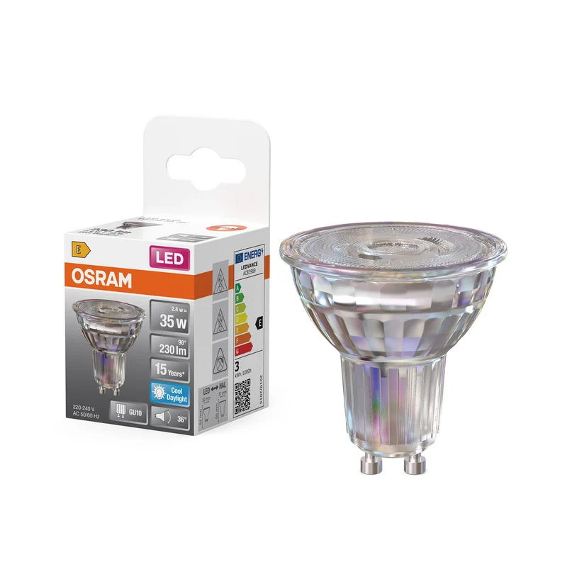 OSRAM LED LED STAR PAR16 Spot (ex 35W) 2,6W / 6500K Kaltweiß GU10