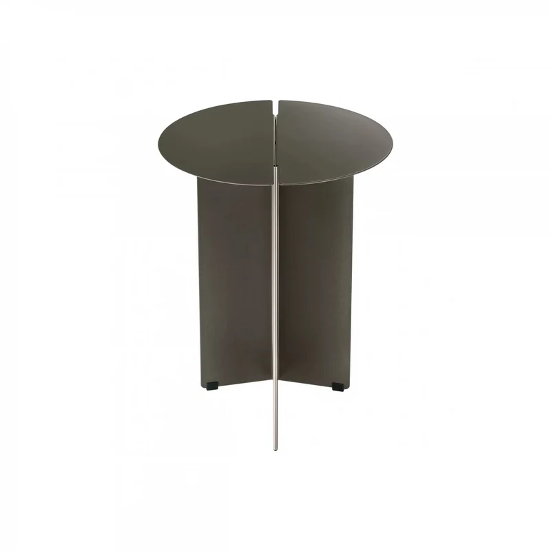 Beistelltisch ORU Burned Metal Small Ø 35cm - blomus
