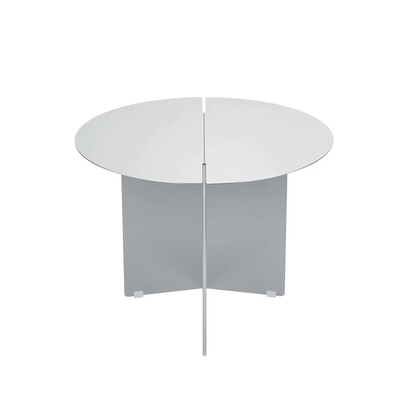 Beistelltisch ORU Edelstahl Matt Medium Ø 50cm - blomus