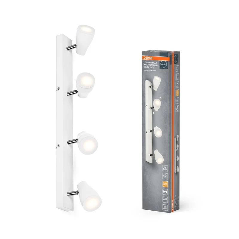 OSRAM LED SPOT PEAR Deckenanbau-Spot, ws, 17,2W, 840lm