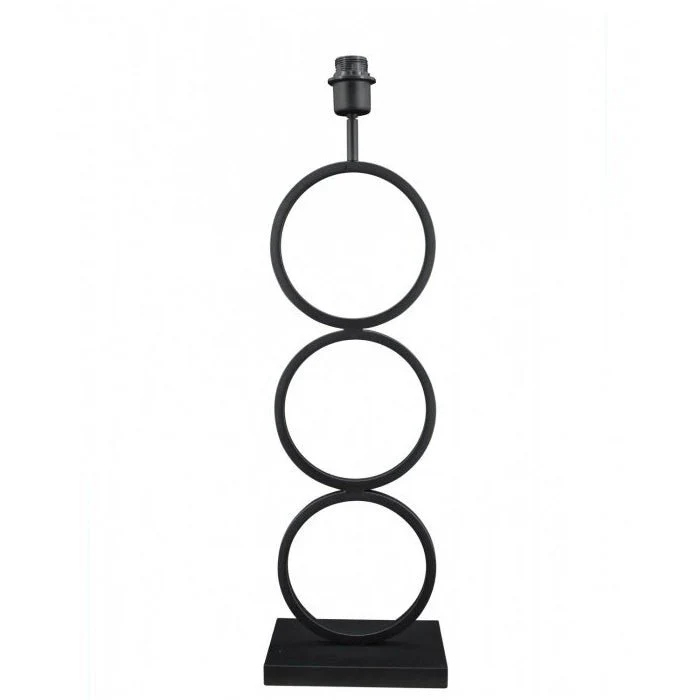 Tischlampe Fuß Classico schwarz 69cm