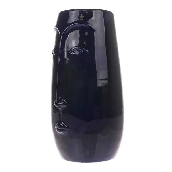 Vase Face Azul