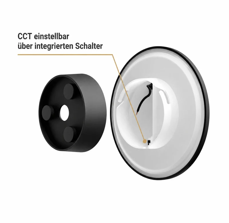 Wandleuchte Panama - S round