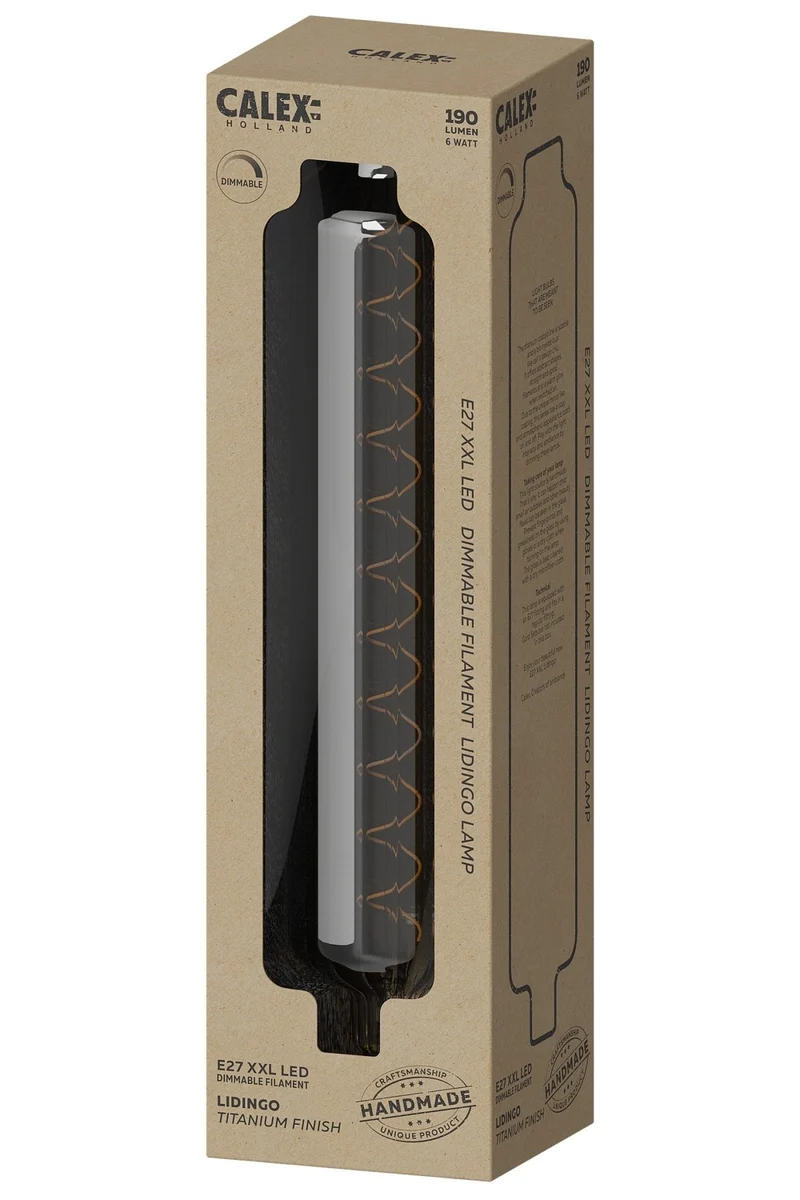 Calex LED Lidingo E27 Titanium