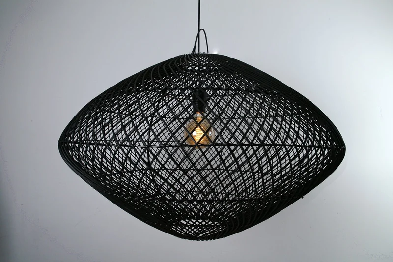 Pendelleuchte Sunrise 80cm Schwarz