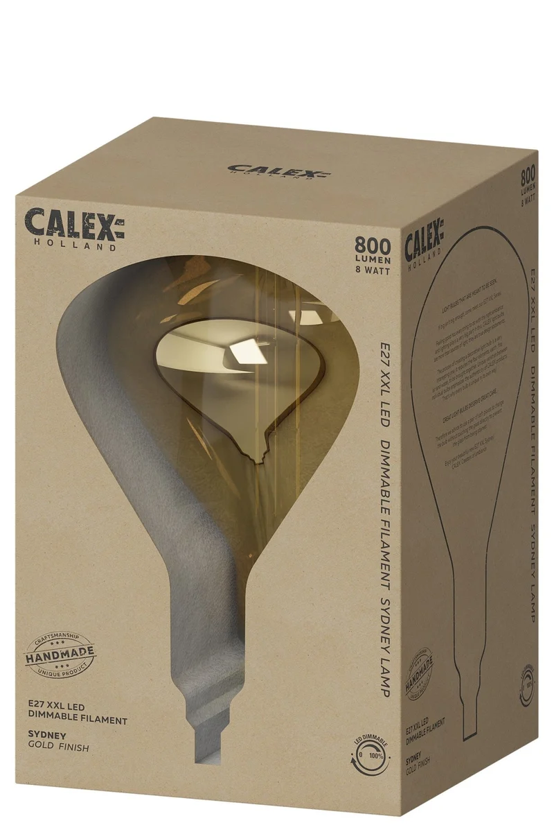 XXL LED Sydney E27 Gold