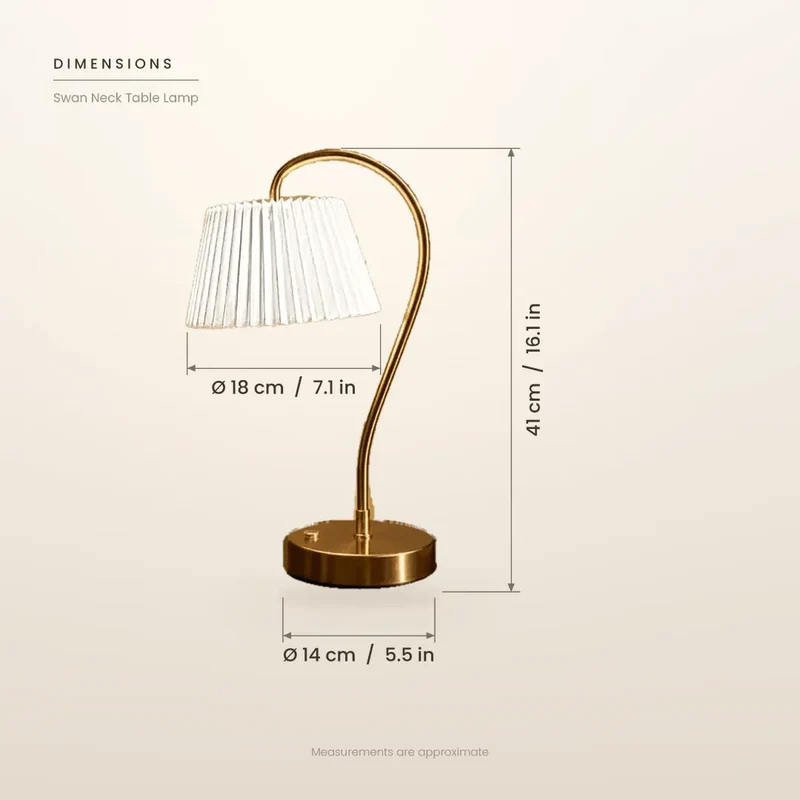 LED Swan Lamp