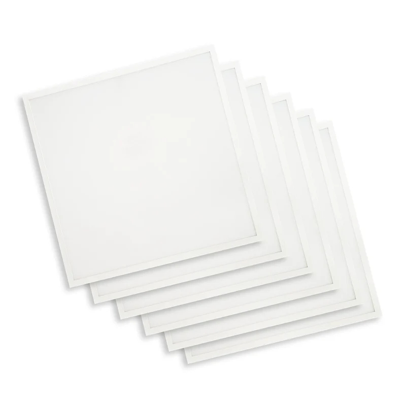LED Panel 62x62 Backlit, Einlegeleuchte, Deckenleuchte, 62x62cm, Rasterdeckenleuchte, 3000K/4000K (DIP-Schalter), 5320 Lumen, 38 Watt (inkl. Treiber)