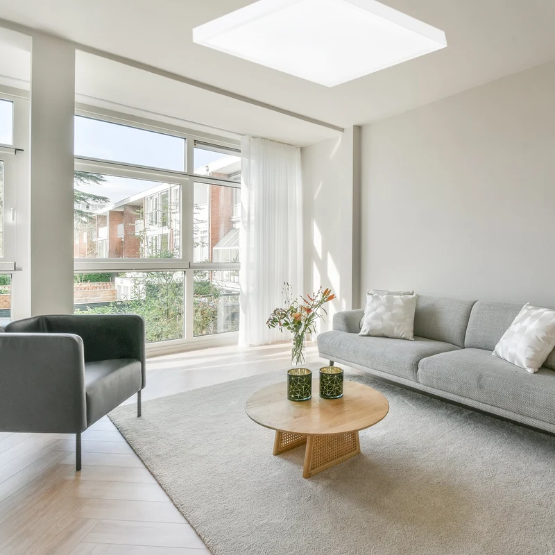 Ultraflache LED-Aufbauleuchte in 4 Varianten mit direktem Licht und einstellbarer Lichtfarbe in 3000K und 4000K