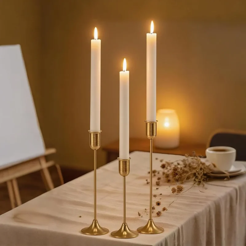 Candle Holders - 3 Pcs