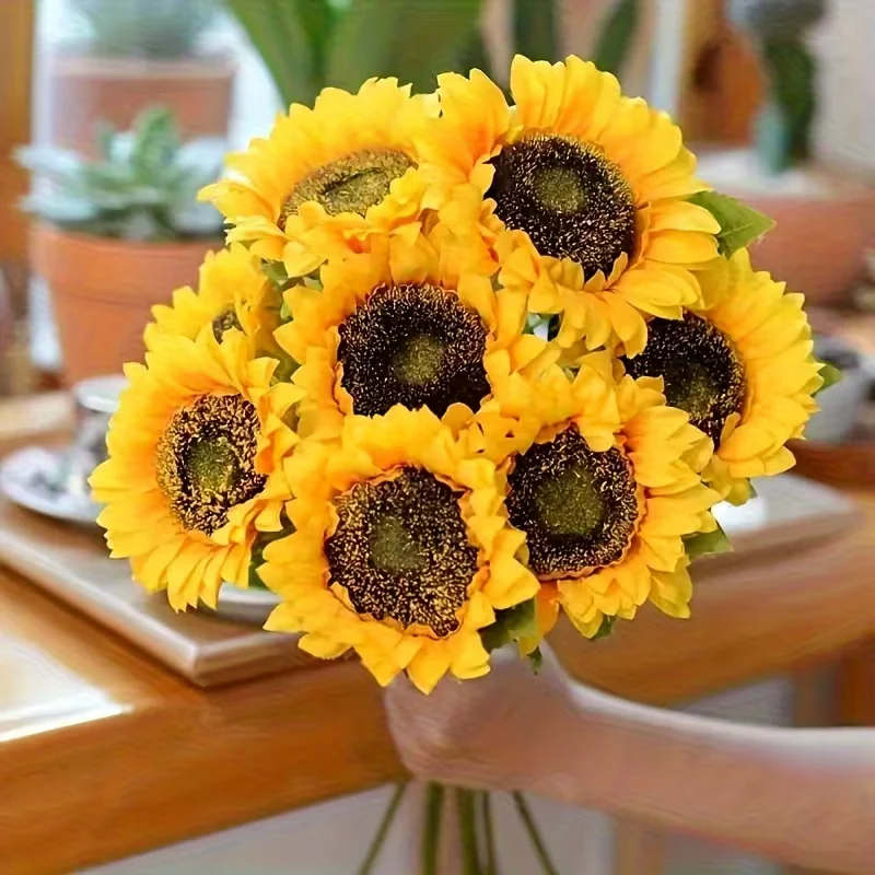 Artificial Sunflowers
