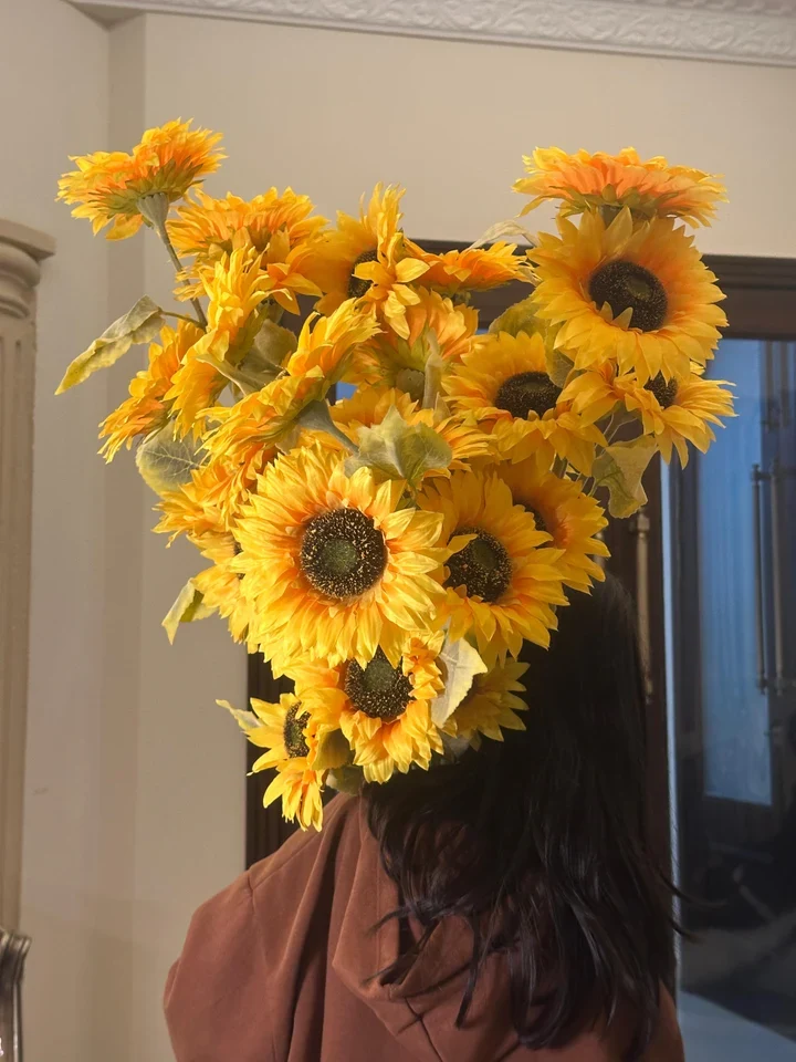 Artificial Sunflowers