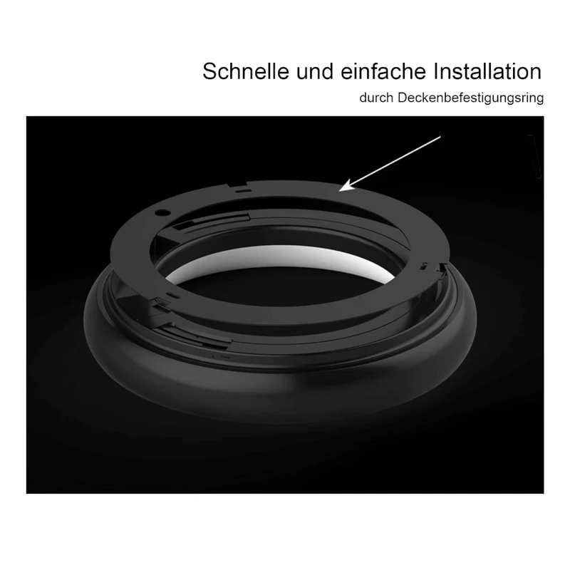 LED Deckenleuchte Rund 35 Watt 2900lm 3000K Design Leuchte Modern Dekorativ