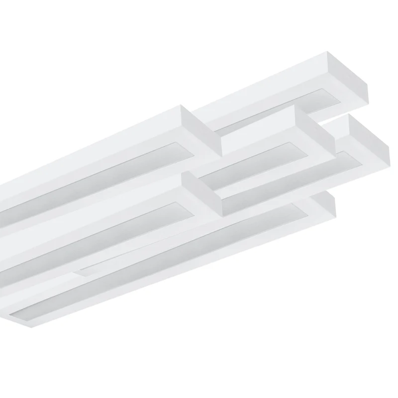 LED Aufbauleuchte 150cm 1-flammig Mikroprismatische Abdeckung Vorverdrahtet für LED Röhren