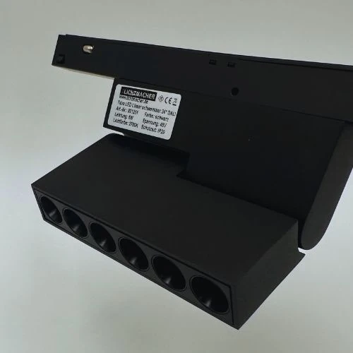 Magneto Strahler 6*1 Watt schwenkbar, 2700K-6000K, DALI, schwarz+weiss