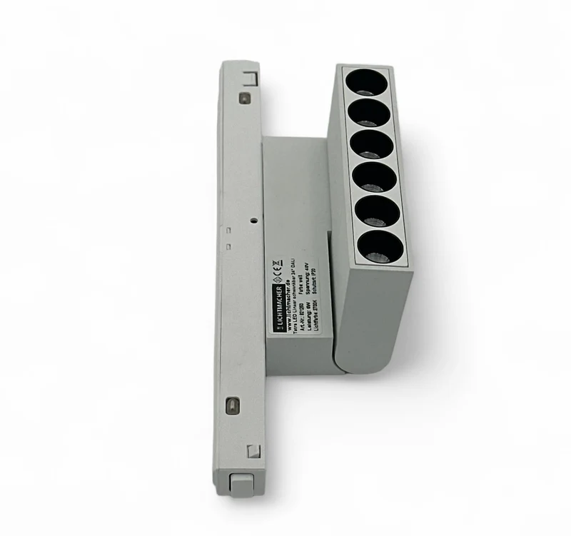 Magneto Strahler 6*1 Watt schwenkbar, 2700K-6000K, DALI, schwarz+weiss