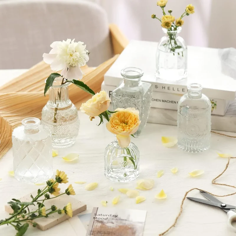 Table Scape Vases - Set of 6