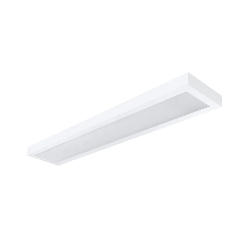 LED Aufbauleuchte 150cm 2-flammig Mikroprismatische Abdeckung Vorverdrahtet für LED Röhren