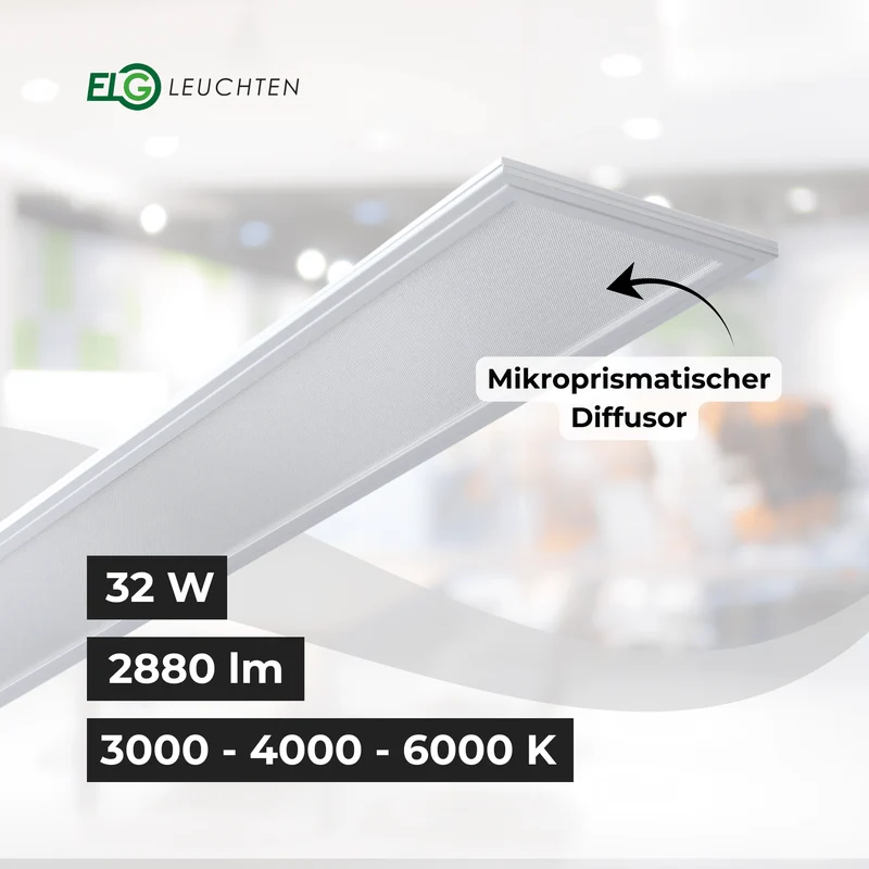 LED Pendelleuchte 120cm direkt/indirekt Dimmbar CCT 3000-6000K mit FB